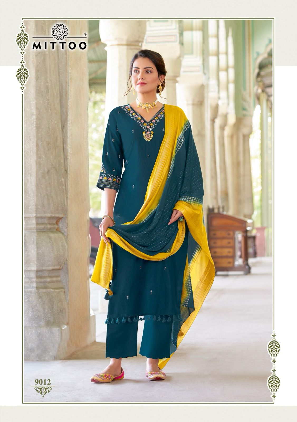 Mosam Vol 2 By Mittoo Viscose Kurti With Bottom Dupatta Wholesale Clothing Suppliers In India
